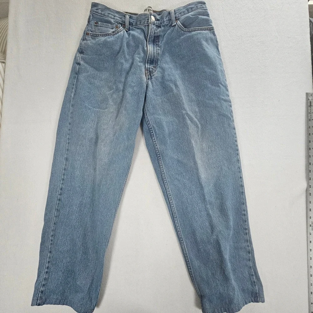 Levis 560 Comfort Fit Jeans Mens 36x32 Blue Denim Tapered Leg Medium Wash - Picture 7 of 10